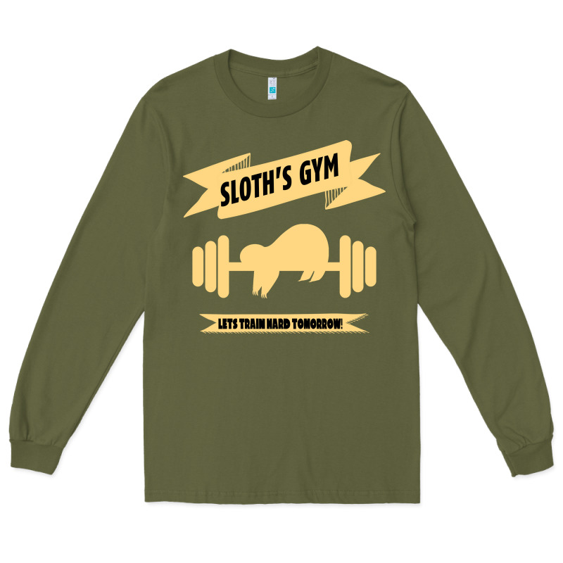 Sloth S Gym Long Sleeve Tee by Bettercallsaul | Teevron