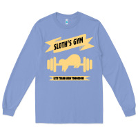 Colony Blue Sloth s Gym Long Sleeve Tee - Bettercallsaul