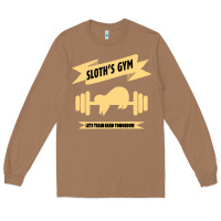 Toasted Coconut Sloth s Gym Long Sleeve Tee - Bettercallsaul