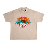 French Oak Just Here For The Pie Urban Heavy Tee - LillyAllenDesigns