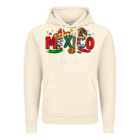 Vintage Artic colorful mexico collage Vintage Hoodie - LillyAllenDesigns