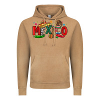 Vintage Camel colorful mexico collage Vintage Hoodie - LillyAllenDesigns