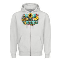 Dove Grey Mom of twins sunflower mothers day Zipper Hoodie - HowdyJamesFarm