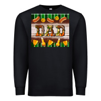 Black Football Dad Tumbler Premium Sweatshirt - BundleAndBundleShop