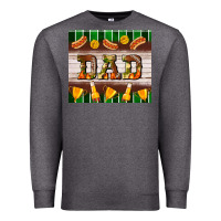 Charcoal Heather Football Dad Tumbler Premium Sweatshirt - BundleAndBundleShop