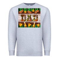 Heather Grey Football Dad Tumbler Premium Sweatshirt - BundleAndBundleShop