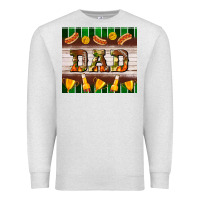Oatmeal Heather Football Dad Tumbler Premium Sweatshirt - BundleAndBundleShop