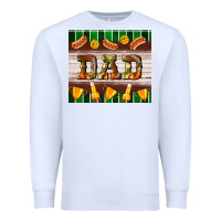 White Football Dad Tumbler Premium Sweatshirt - BundleAndBundleShop