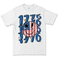 White 1776 Premium Tee - MaliasSmallBusiness