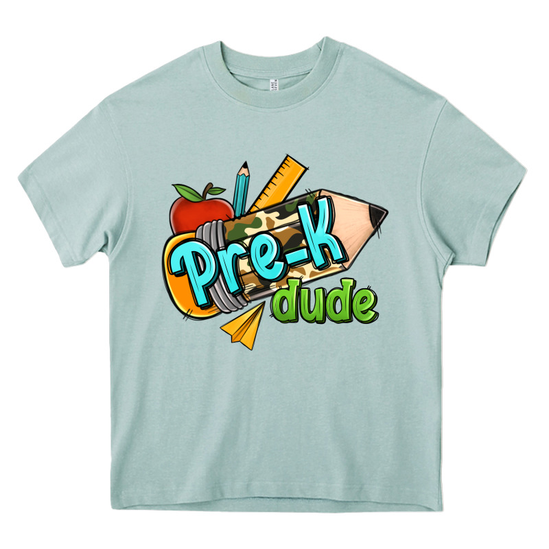 Pre K Dude Heavy Core Tee by Jasminsmagicworld | Teevron