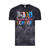 Cloud Black 100 magical days of school Vintage Tee - LillyAllenDesigns