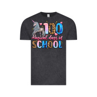 Vintage Black 100 magical days of school Vintage Tee - LillyAllenDesigns