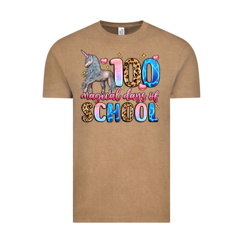 100 Magical Days Of School Vintage Tee by LillyAllenDesigns | Teevron