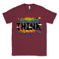 Burgundy pride and identity expression Classic Tee - LillyAllenDesigns