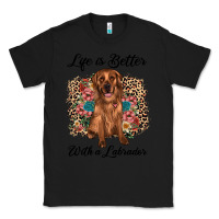 Black life is better with a labrador Classic Tee - JahusDesignShop