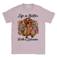 Lilac life is better with a labrador Classic Tee - JahusDesignShop
