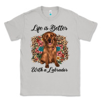 Moon Dust life is better with a labrador Classic Tee - JahusDesignShop