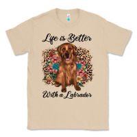 Mushroom life is better with a labrador Classic Tee - JahusDesignShop