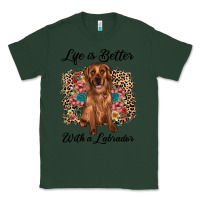 Sports Green life is better with a labrador Classic Tee - JahusDesignShop