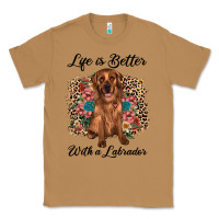 Toasted Coconut life is better with a labrador Classic Tee - JahusDesignShop