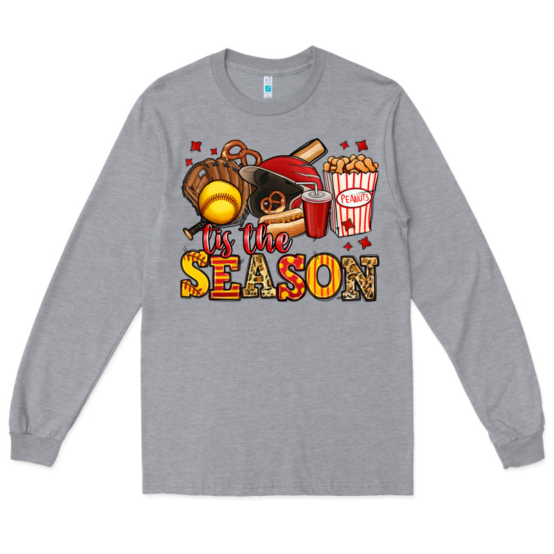 Tis The Season Softball Long Sleeve Tee by Jasminsmagicworld | Teevron