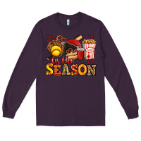 Plum tis the season softball Long Sleeve Tee - Jasminsmagicworld