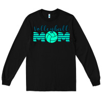 Black Volleyball Mom Long Sleeve Tee - Bettercallsaul