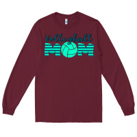 Burgundy Volleyball Mom Long Sleeve Tee - Bettercallsaul