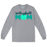 Heather Grey Volleyball Mom Long Sleeve Tee - Bettercallsaul