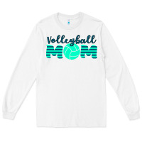 White Volleyball Mom Long Sleeve Tee - Bettercallsaul
