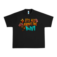 Black It's All About The Ball Urban Heavy Tee - LillyAllenDesigns