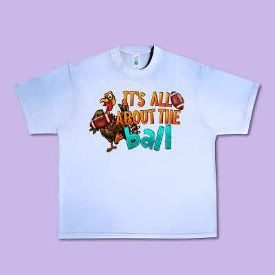 It's All About The Ball Urban Heavy Tee Designed By Lillyallendesigns