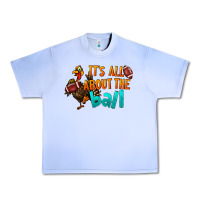 Grape Ice It's All About The Ball Urban Heavy Tee - LillyAllenDesigns