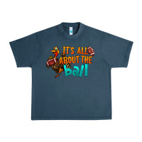 Midnight Navy It's All About The Ball Urban Heavy Tee - LillyAllenDesigns