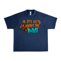 Navy It's All About The Ball Urban Heavy Tee - LillyAllenDesigns
