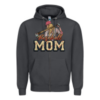 Smoke Baseball mom Zipper Hoodie - HowdyJamesFarm