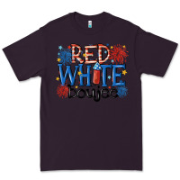 Plum red white boujee Premium Tee - MaliasSmallBusiness