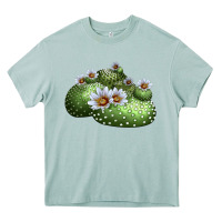 Arona blossfeldia cactus Heavy Core Tee - LillyAllenDesigns