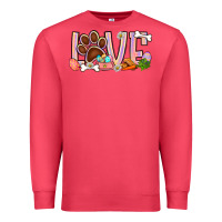 Cardinal Easter love dog paw Premium Sweatshirt - BundleAndBundleShop