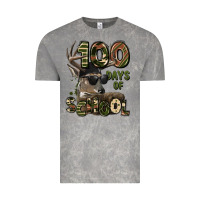 Cloud Rock 100 days of school hunting deer Vintage Tee - LillyAllenDesigns