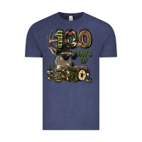 Vintage Denim 100 days of school hunting deer Vintage Tee - LillyAllenDesigns