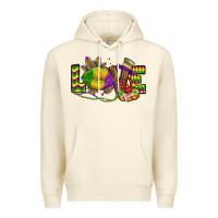 Sandshell love lips mardi gras Premium Hoodie - OliviaCreatesArt