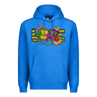True Royal love lips mardi gras Premium Hoodie - OliviaCreatesArt