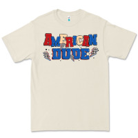 Bone american dude Premium Tee - MaliasSmallBusiness
