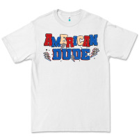 White american dude Premium Tee - MaliasSmallBusiness