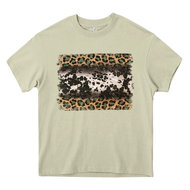 Leopard Cowhide Pattern Background Heavy Core Tee by Jasminsmagicworld | Teevron