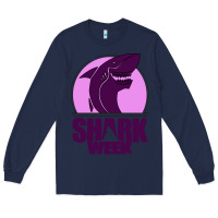 Navy shark Week Long Sleeve Tee - Bettercallsaul