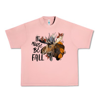 Salmon It Moose Be Fall Urban Heavy Tee - LillyAllenDesigns