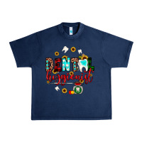 Navy Christmas dental hygienist Urban Heavy Tee - JahusDesignShop