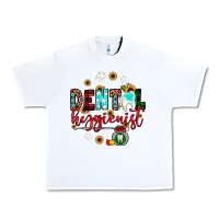 White Christmas dental hygienist Urban Heavy Tee - JahusDesignShop